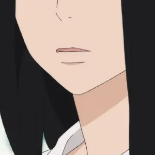 😕 emoji Sawako (Kimi ni Todoke) Telegram sticker 15 of 59
