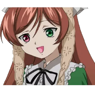 Sticker from Rozen Maiden - Suiseiseki  翠星石