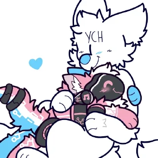 🤗 emoji Skye Telegram sticker 11 of 24