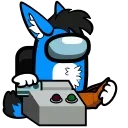 Sticker from Skye among us