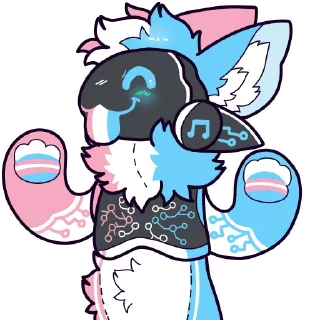 🤗 emoji Skye Telegram sticker 16 of 24