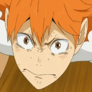 Sticker from Haikyuu