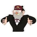 🤗 emoji Gravity Falls Telegram sticker 22 of 52