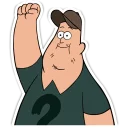 ✊ emoji Gravity Falls Telegram sticker 18 of 52