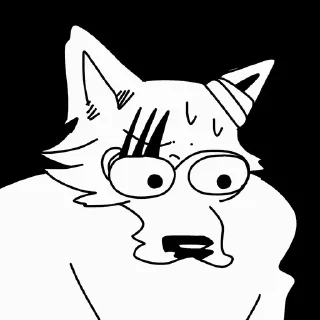 👀 emoji Beastars Telegram sticker 18 of 52