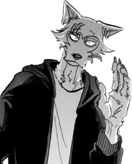 🙋‍♂ emoji Beastars Telegram sticker 18 of 36