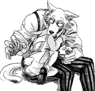❤️ emoji Beastars Telegram sticker 22 of 36