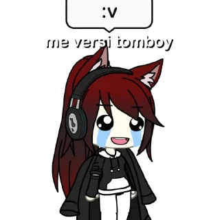😂 emoji gacha life @osamuugf Telegram sticker 9 of 17