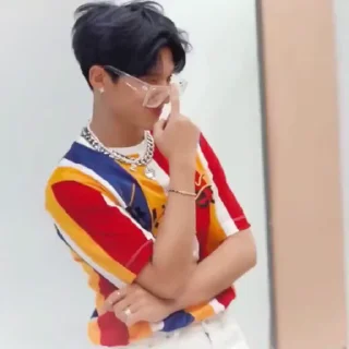 😎 emoji Wooyoung 2.0 🦊 @mwtade Telegram sticker 13 of 50