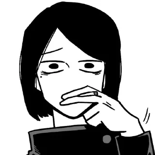 🖤 emoji Shoko Ieiri | @Toji_sama Telegram sticker 21 of 120