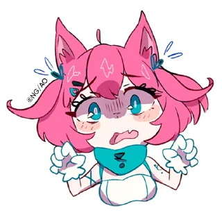 Sticker from Nyami (Anime Onegai)