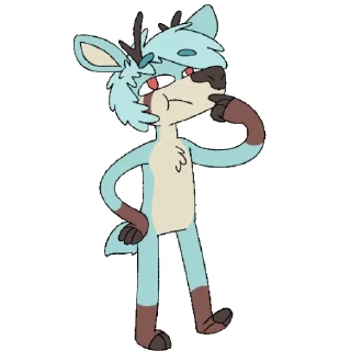 🤔 emoji Milo Telegram sticker 15 of 16