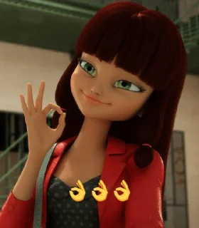 👌 emoji Miraculous Telegram sticker 9 of 10