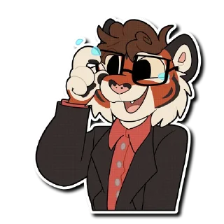 Sticker from Isaac