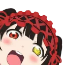 😃 emoji Tokisaki Kurumi @Bianca43 Telegram sticker 20 of 25