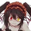 😠 emoji Tokisaki Kurumi @Bianca43 Telegram sticker 10 of 25