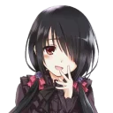 ☺️ emoji Tokisaki Kurumi @Bianca43 Telegram sticker 18 of 25