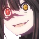 😈 emoji Tokisaki Kurumi @Bianca43 Telegram sticker 24 of 25