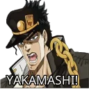 😡 emoji Jojo meme pack Noi Telegram sticker 7 of 94