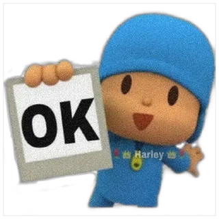 👍 emoji Pocoyo Telegram sticker 10 of 17