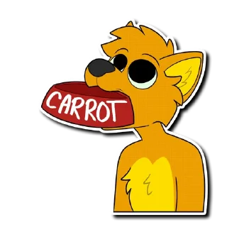 🍽 emoji Carrot Telegram sticker 16 of 116