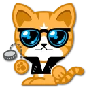 😎 emoji Mango Telegram sticker 18 of 40