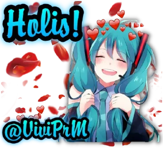 😊 emoji Vivi stickers by @Anderzonfull Telegram sticker 17 of 18