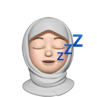 😴 emoji @katyuwkaa Telegram sticker 10 of 11