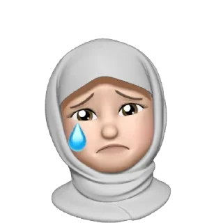 😢 emoji @katyuwkaa Telegram sticker 8 of 11