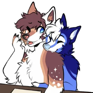 💙 emoji Tetsuro (@cozyyoteart) Telegram sticker 10 of 33