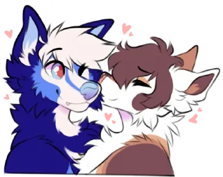 😘 emoji Tetsuro (@cozyyoteart) Telegram sticker 9 of 33