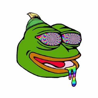 🤩 emoji Martian Pepe’s Telegram sticker 18 of 109