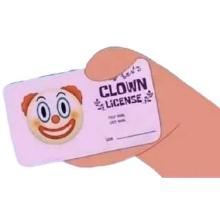 🤡 emoji CLOWNS - [Instagram: @WiStickers] Telegram sticker 14 of 30