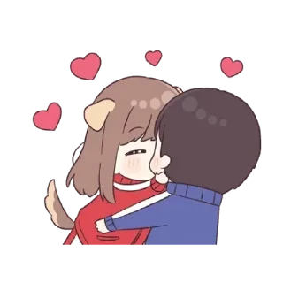 😊 emoji jersey chan 28 (Jersey Kun) @kal_pc Telegram sticker 4 of 75