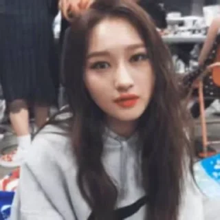🦜 emoji Lee Siyeon by @aratickers Telegram sticker 13 of 39