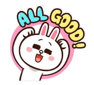 👍 emoji LINE Pretty Phrases Telegram sticker 5 of 24