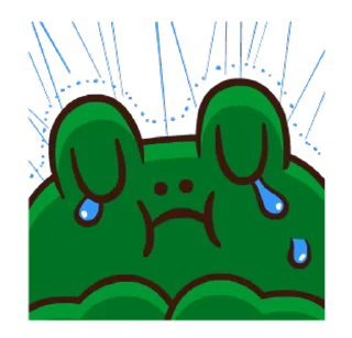 😥 emoji LINE Pretty Phrases Telegram sticker 20 of 24