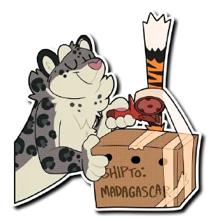 Sticker from Snow Leopard (round 3!)