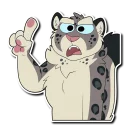 Sticker from Snow Leopard (round 2!)