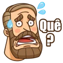 😱 emoji Emoticons Telegram sticker 16 of 119