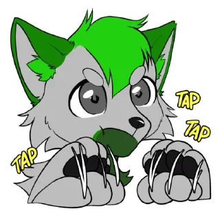👀 emoji Fauxil’s Stinky Stickers Telegram sticker 9 of 109