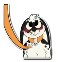 🐶 emoji Carrot Telegram sticker 7 of 11