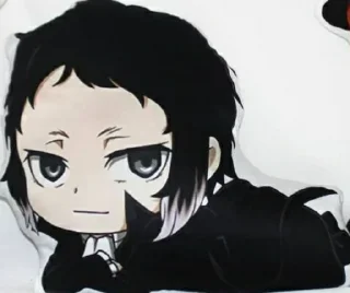 🖤 emoji Ryunosuke Akutagawa Telegram sticker 22 of 23