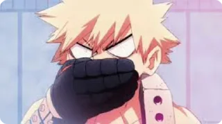 😧 emoji Bakugo tu patron Telegram sticker 20 of 29