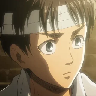 🍪 emoji Eren Yeager Telegram sticker 14 of 102