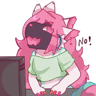😋 emoji Minty 🌸 @mintyproot Telegram sticker 15 of 117
