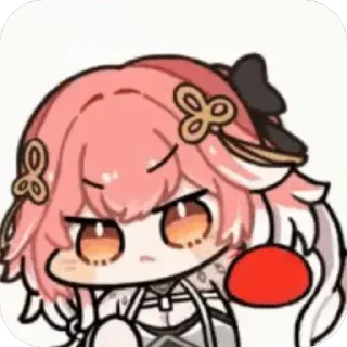 🫥 emoji WuWa Telegram sticker 12 of 12