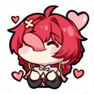 🫥 emoji WuWa Telegram sticker 11 of 12