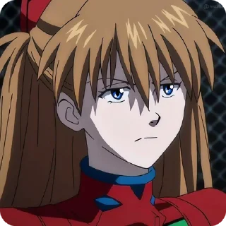 😡 emoji Evangelion ‣ @animestickersii @pinterest_to_stickerbot Telegram sticker 7 of 90