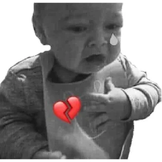 😢 emoji Babies Telegram sticker 5 of 19